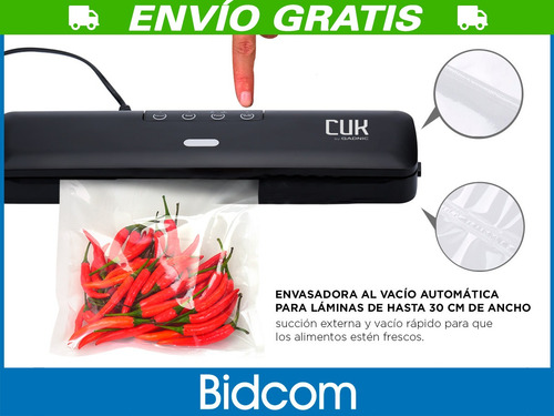 Imagen 3 de 10 de Envasadora Al Vacio Gadnic Maquina Pro Alimentos Frescos