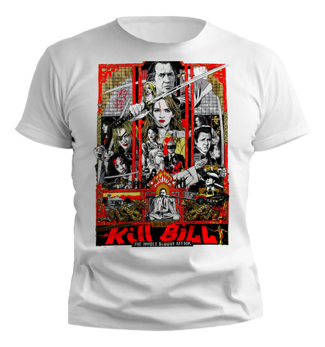 Remera Kill Bill Dibujo Diseño Exclusivo