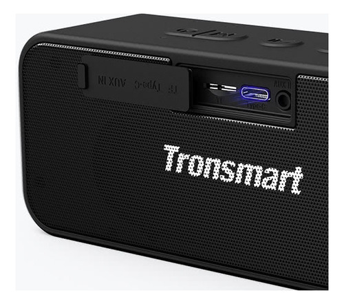 Caixa De Som Bluetooth Tronsmart T2 Plus 20w Ipx7 Tws Cor Preto 110v/220v