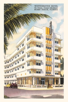 Libro Vintage Journal Winterhaven Hotel, Miami Beach - Fo...