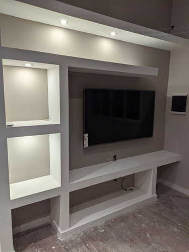 Imagen 4 de 12 de Trabajos En Yeso, Cielorraso, Revest, Decoraciones Y Muebles
