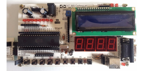 Kit E Gravador Microcontrolador Atmel At89s52