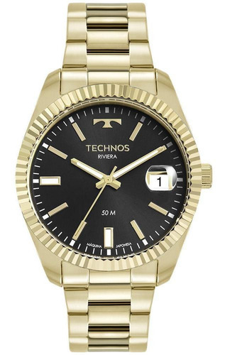 Relógio Technos Masculino Dourado Analógico 2415chtdy4p
