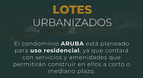Terreno De Inversión, Riviera Maya Condominio Aruba
