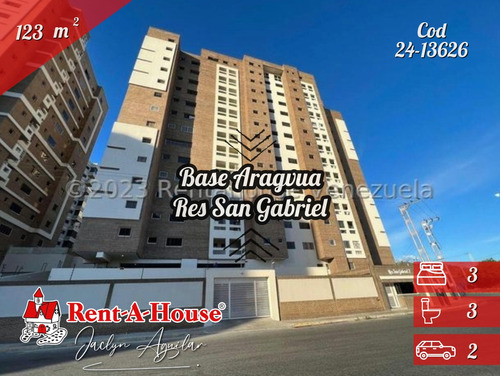 Apartamento En Venta Base Aragua Res San Gabriel 24-13626 Jja