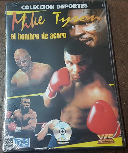 Dvd Mike Tyson Hombre De Acero - Original - Sellado - Nuevo