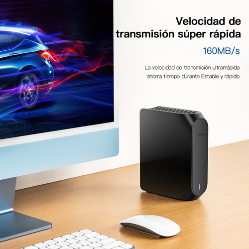 Disco Duro Externo Unionsine 3510 4 Tb Usb 3.2 Gen 2 Hdd Sto