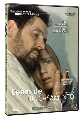 Dvd Duplo Cenas De Um Casamento - Bergman - Versátil - Orig