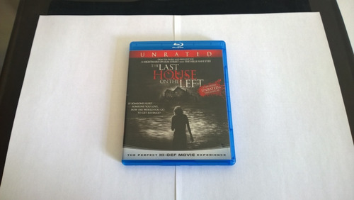 The Last House On The Left Bluray Unrated  Br + Digital Copy