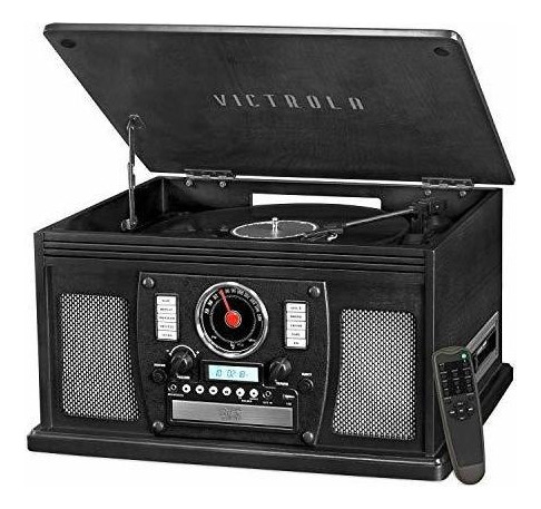 Victrola Navigator Tocadiscos Bluetooth 8 En 1 Y Centro Mult