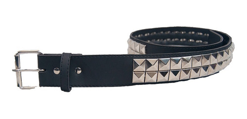 Cinturon Tachas Doble Ecocuero Rock Punk Metal Bsc02