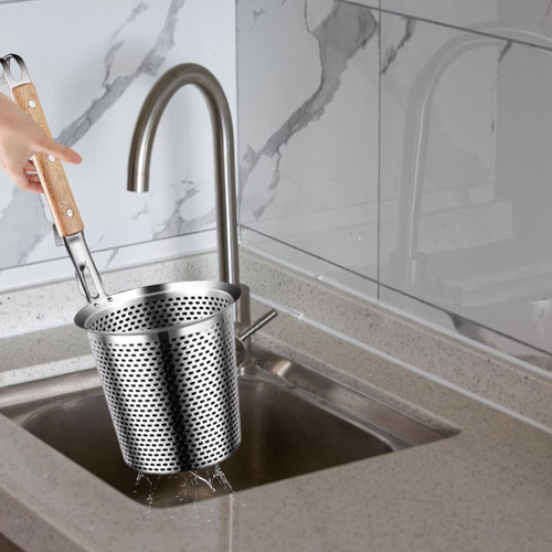 Kitchen Strainer, Tripe Ladle With Brain Flower,