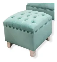 Comprar Puff Con Capitone- Cuarto Bebe-para Sillon Para Amamantar