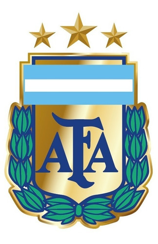 Vinilo Escudo Argentina Campeon Mundial 