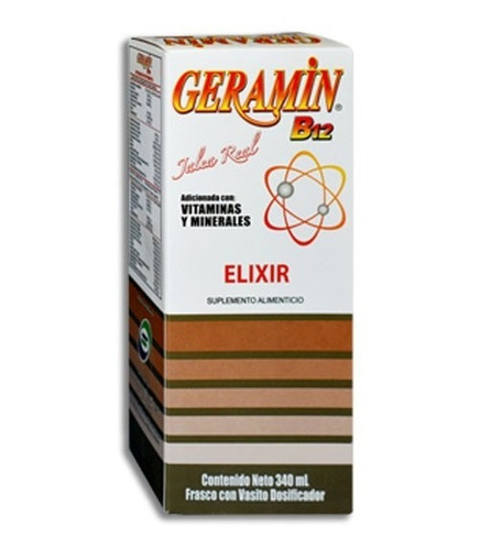 Geramin B12 Jalea Real/ Vitaminas, Minerales 340ml Bio Salud