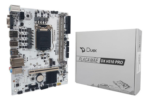 Placa Mãe Duex Dx H510 Pro, Intel 10/11 Geração, Lga1200,