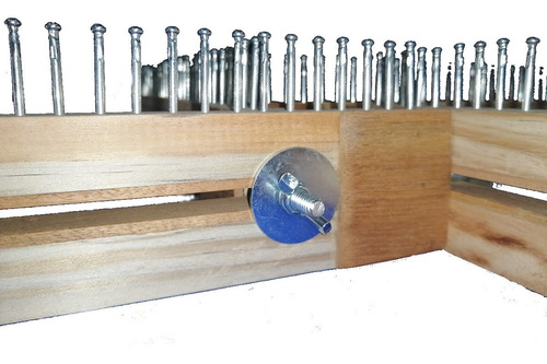 Bastidor De 55 Clavos Ajustable Y Desarmable