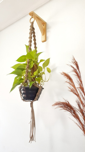 Suporte Para Vasos Em Macramê Área Externa- Plant Hanger 