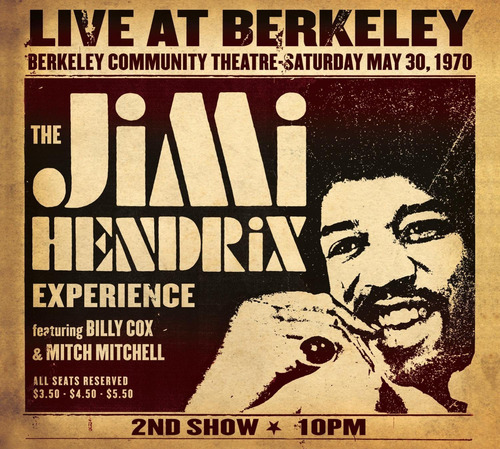 Cd Jimi Hendrix Live At Berkeley