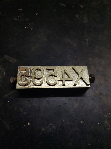 Sello Colmena De Bronce 75 X 25mm