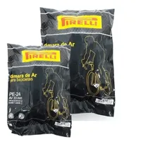 Comprar 2 Câmaras De Ar Bicicleta Aro 24 Pirelli Bico Grosso 33mm