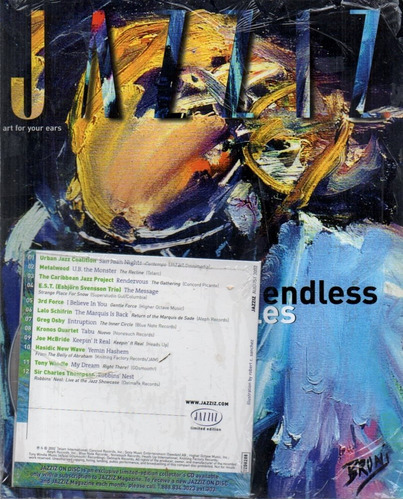 Revista Jazzis Aug 2002 Incluye Cd De Jazz Greg Osby Etc