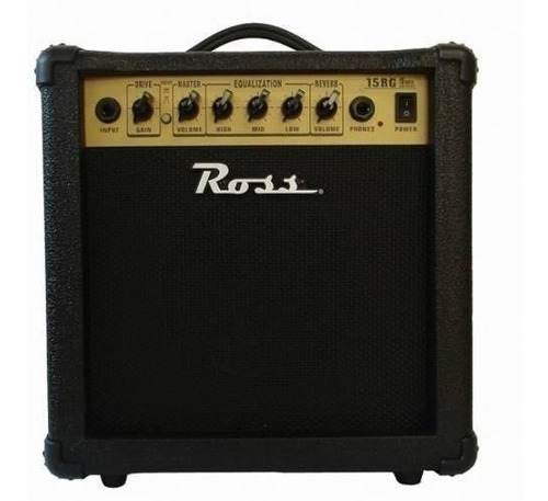 Ross G-15r - Amplificador P/ Guitarra 15 Watts C/reverb P6,5
