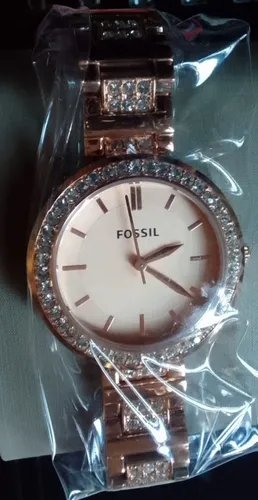 Reloj Pulsera Para Mujer Fossil Mod. Bq 3181