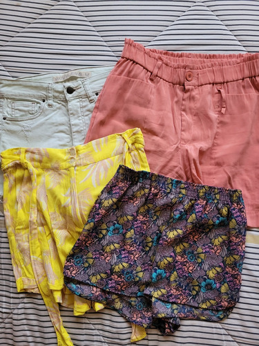 4 Shorts Del Mismo Talle 