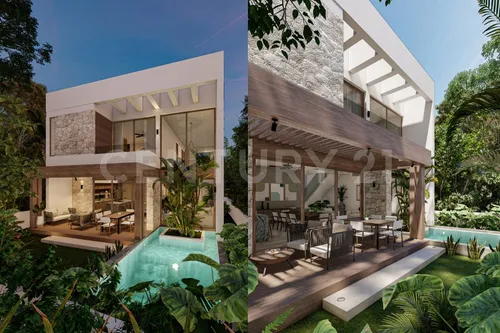 En Venta Villa 3 En Exclusivo Tulum Country Club