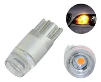 Comprar 2pcs Ámbar Amarillo Cuña De T10 1smd 3030 Bombillas Led W5w 