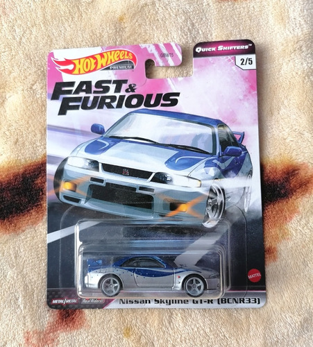 Hot Wheels Nissan Skyline Gt R (bcn  33) Rápido Y Furiosos