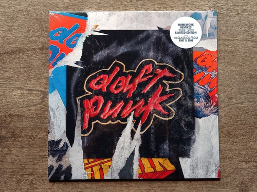 Disco Lp Daft Punk - Homework Remixes (2022) Eu Sellado R50