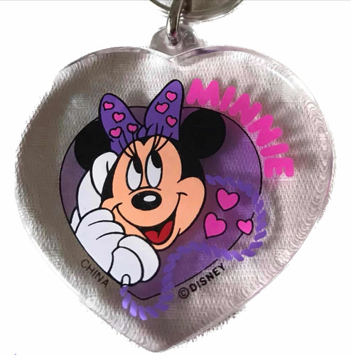 Llavero Minnie Original Disney.