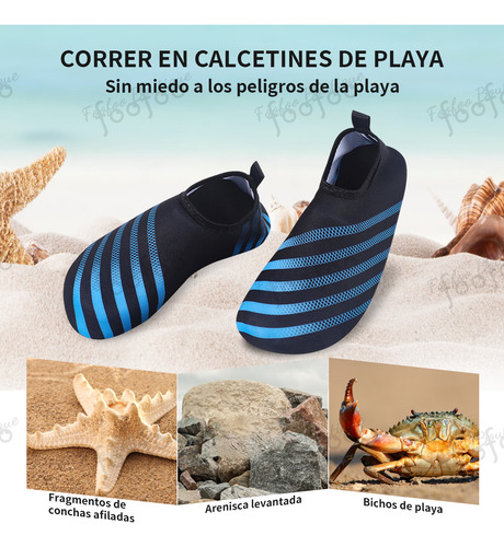 Zapatos De Playa Antideslizantes Secado Rápido Zapatos Buceo