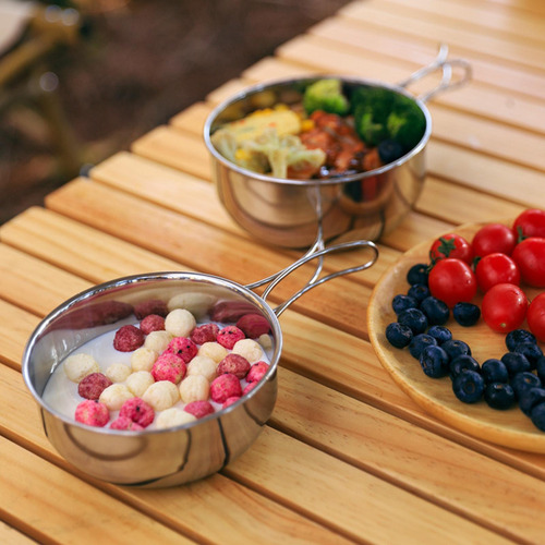 Cuenco Para Acampar Al Aire Libre, Utensilios De Cocina,