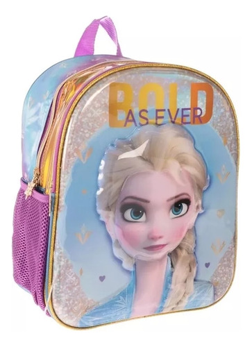 Mochila Pequeña Preescolar Ruz Disney Princesas Frozen Elsa 174421 Coleccion Bold