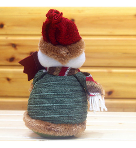 / Adornos: Regalos De Papá Noel, Muñecos De Nieve Y Alces De
