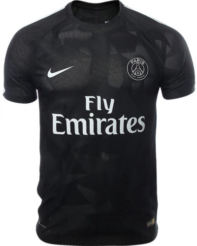 Jersey París 2018 Psg Negro Vapor Juego Envío Gratis