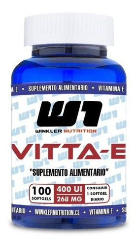 Vitamina E 400ui Tocoferoles 100cáps Para La Piel Y La Vista