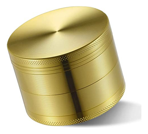 Moledor Hierba  Molinillo De Especias De 2'' (oro)