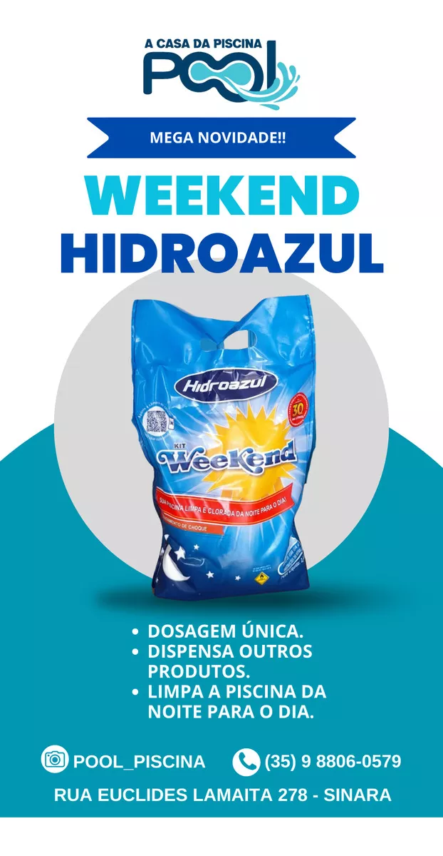 Segunda imagem para pesquisa de cloro hidroazul