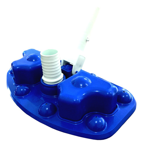 Aspirador Azul 8 Esferas Para Piscina Com Bocal Articulado