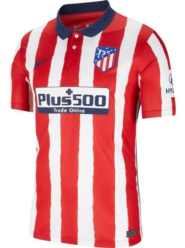 Imagen 1 de 10 de Camiseta Hombre Nike Atlético De Madrid Home 2020