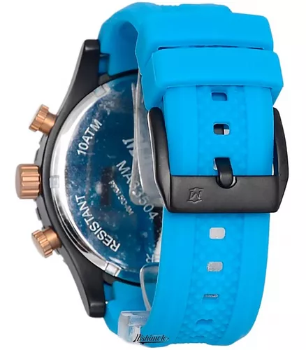 Relógio Magnum Masculino Cronógrafo Ma33504f Azul Aço Oferta