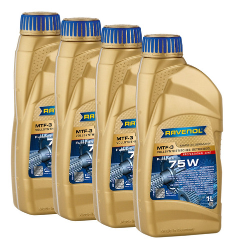 Aceite Para Caja De Cambios Mtf-3 Ravenol Germany 4 Lts