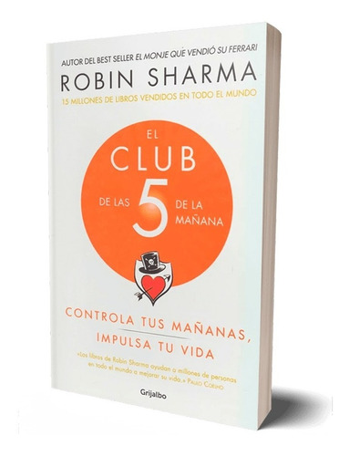 Libro El Club De Las 5 De La Mañana Robin Sharma Original