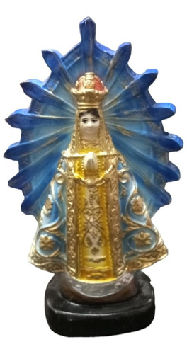 Imagen Estatuilla Virgen De Luján - Yeso - 21 Cm Aprox.