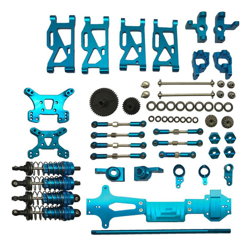Wltoys 144001 Rc Car Upgrade Kits De Metal Piezas Accesorios