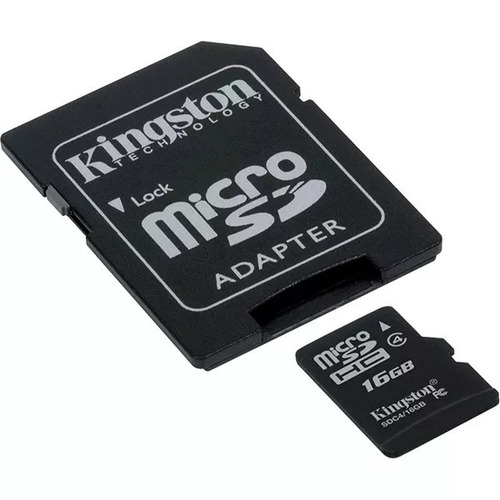 Cartão De Memória 16gb Classe 4 Kingston Original Micro Sd